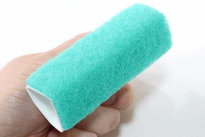 角の極み 浴室ブラシ ガラスビーズ入 持ち手