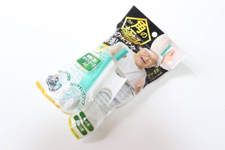 角の極み 浴室ブラシ ガラスビーズ入