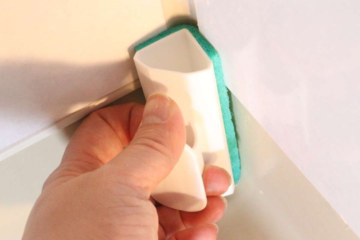 角の極み 浴室ブラシ ガラスビーズ入 角の掃除