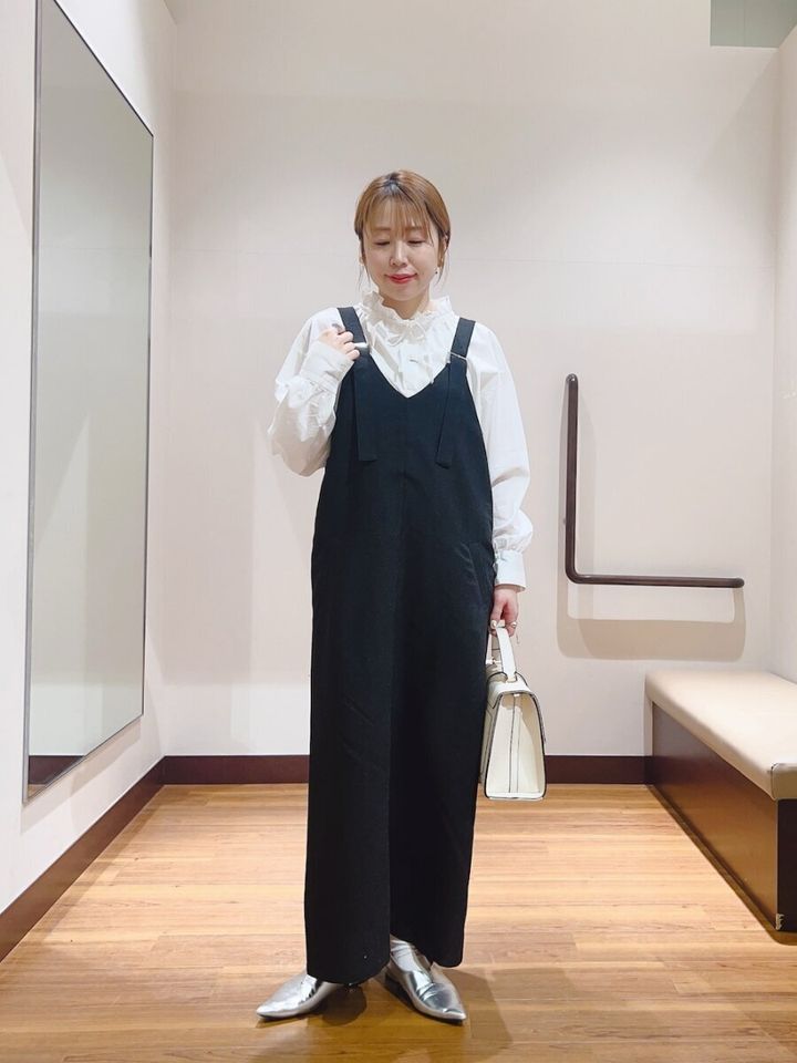 黒ジャンスカコーデ3