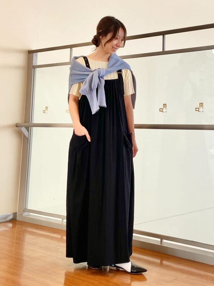 黒ジャンスカコーデ5