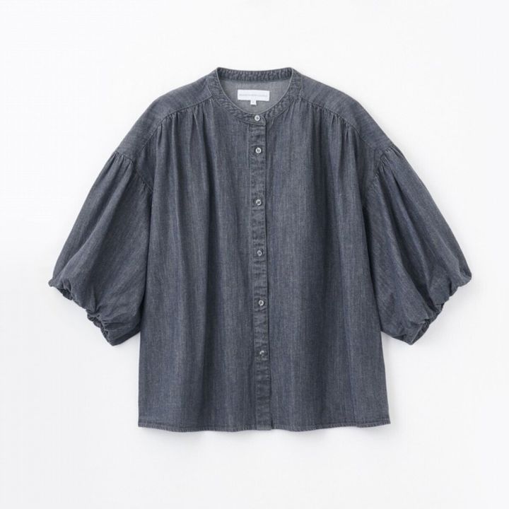 しまむらのデニムブラウス（SEASON REASON）
