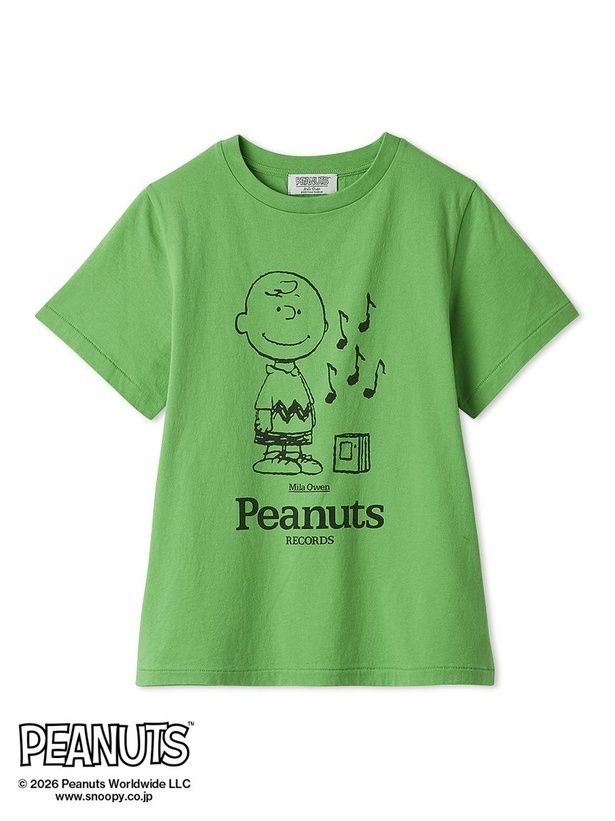 「チャーリー・ブラウン Tシャツ(ピンク)」(6600円)