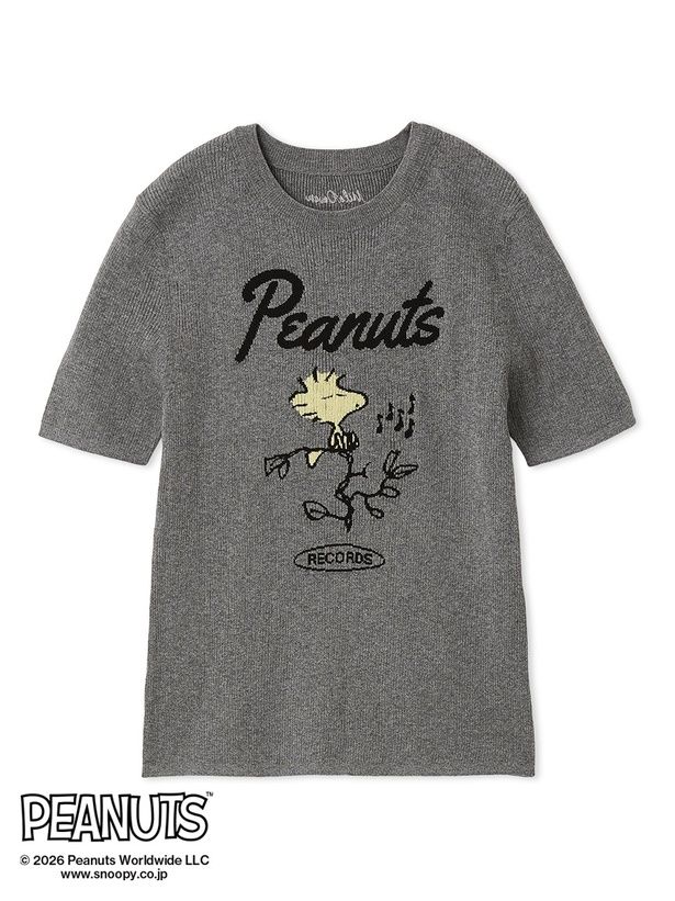 「ウッドストック ジャガードリブニット(グレー)」(7920円)