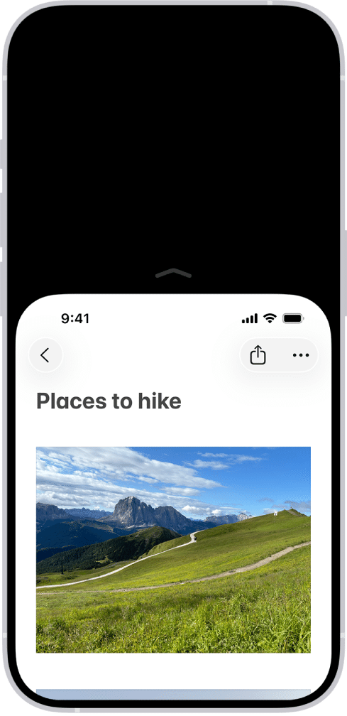 iPhoneの画面が下に下がる「簡易アクセス」設定を解除する方法