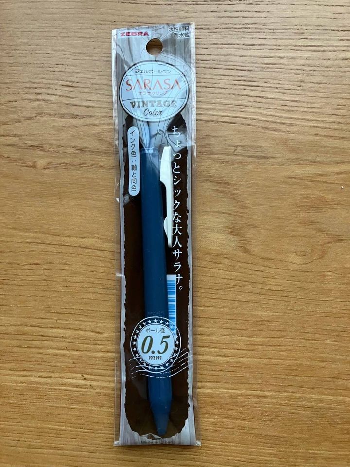 Seria(セリア)：サラサクリップ ビンテージカラー