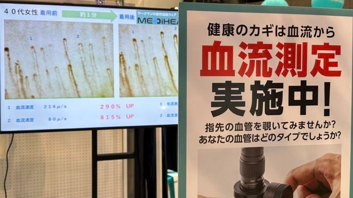 ワークマンのリカバリーウェア「メディヒール」の血流測定実験