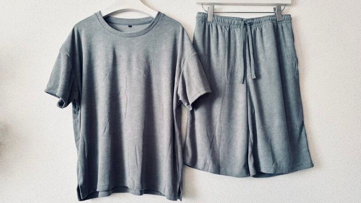 ワークマンのリカバリーウェア「メディヒール」2026年春夏商品：パイルの半袖トップスとハーフパンツ