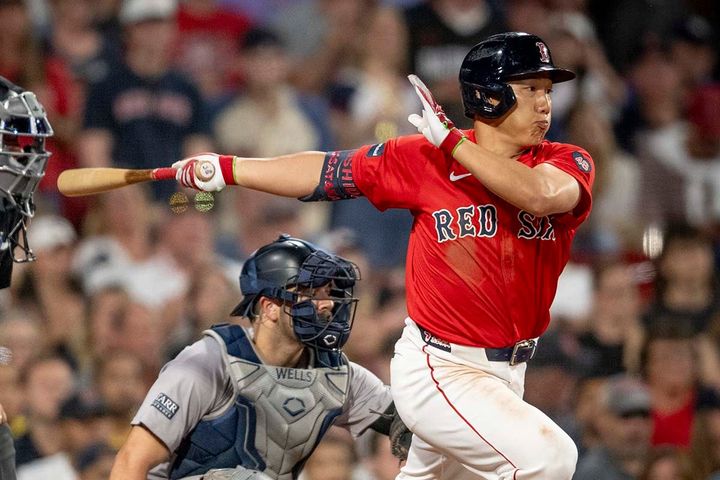 レッドソックス・吉田正尚（C）Getty Images