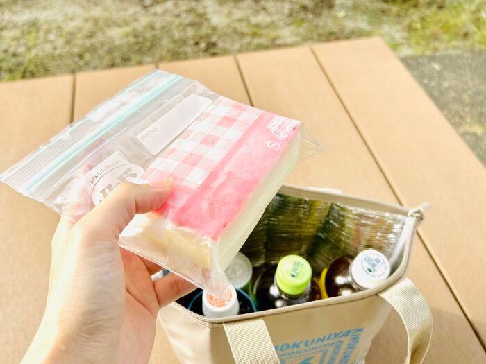 キッチングッズで代用！即席『保冷剤』を簡単に作る方法。保冷剤がないときにも役立ちますよ♪