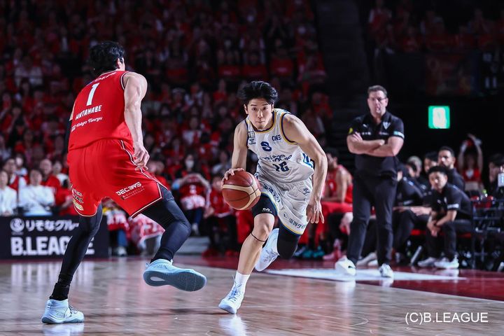 画像: 第31節【千葉ジェッツ vs 滋賀レイクス】野本大智（#16/183cm/PG）(c)B.LEAGUE