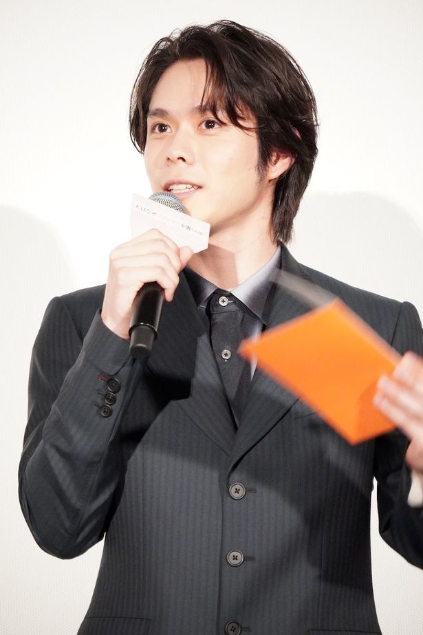 高校生のナズナが想いを寄せた男子高生・富久信介を演じた細田佳央太