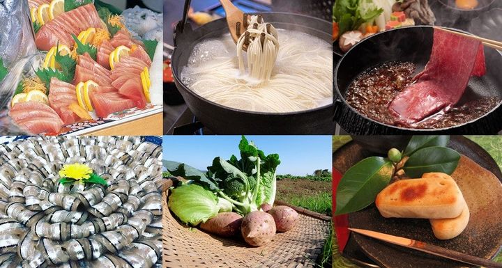 五島市の食材の魅力を伝えるイメージ