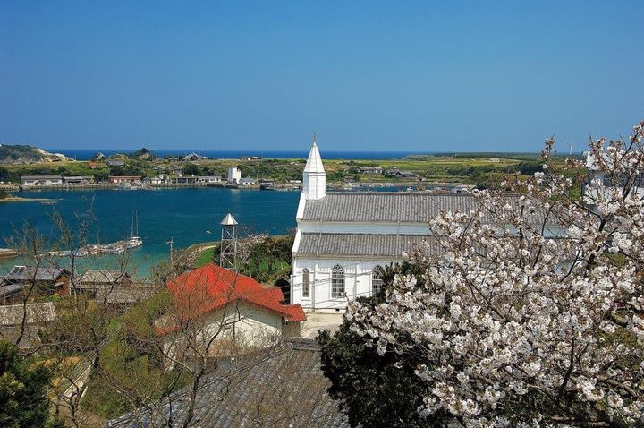 五島市の水ノ浦教会