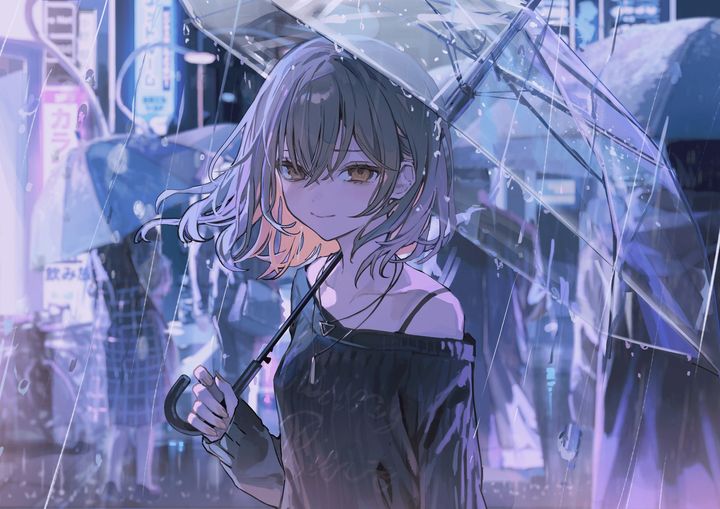 棗いつきさんの2ndシングル「狐雨」のビジュアル