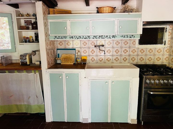 マルシェの食材を調理できるヴィンテージキッチン