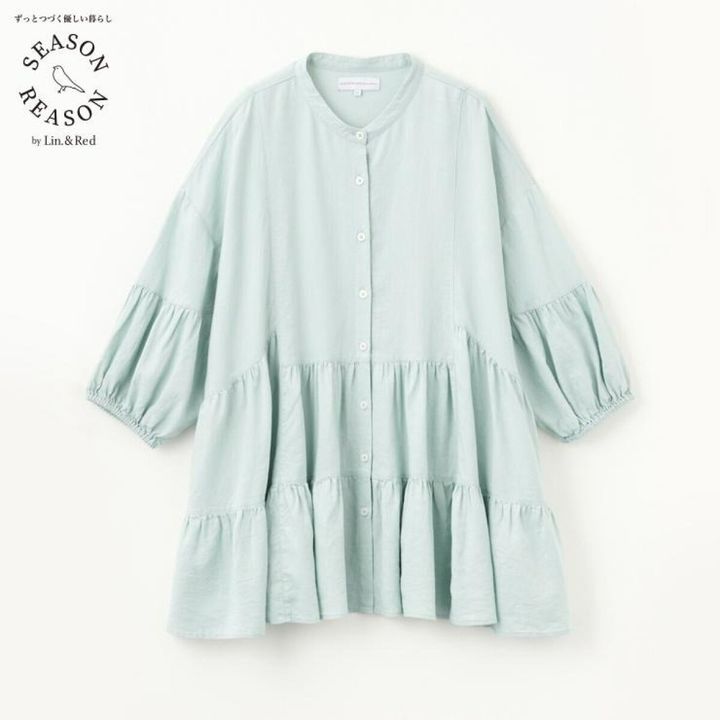 しまむらの切替ブラウス（SEASON REASON）