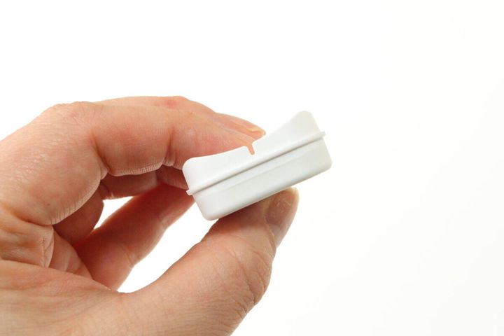 セリアの石けんホルダーの側面