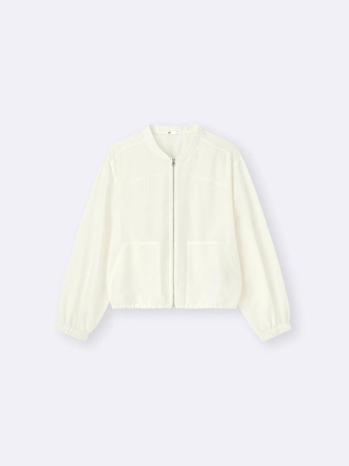 2026gu春大人女性おすすめシアーブルゾン