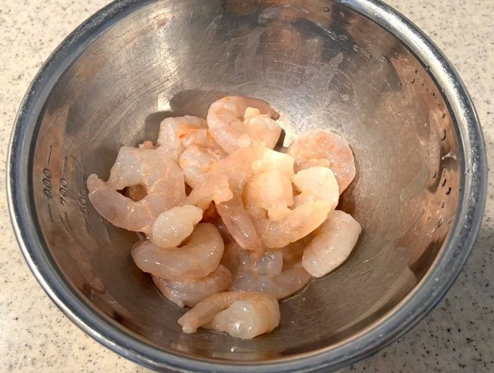 海老とスナップエンドウのマヨ炒め