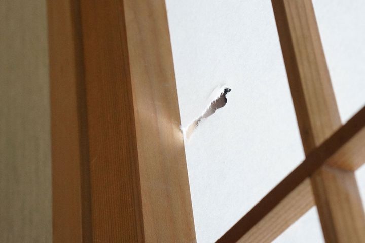 「障子」や「ふすま」穴が空いたらどうする？