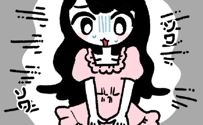 ソワソワする女性