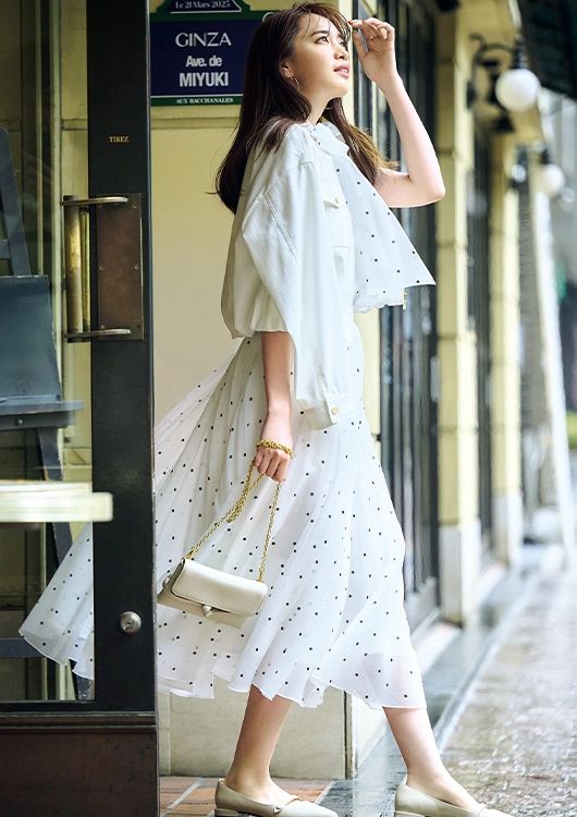 アナイ オーガンジースカート