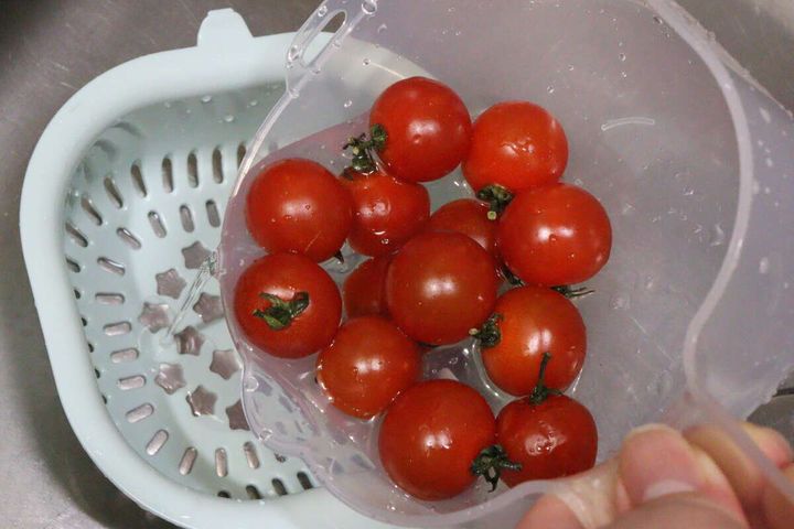 ダイソーの取っ手付 ミニザル・ボウル 使用例2