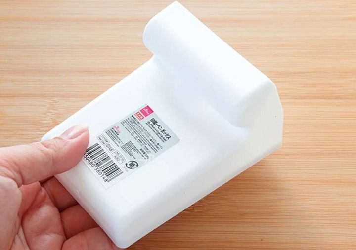 ダイソー 印鑑・ペンボックス（白、8.4cm×11cm×6.2cm）