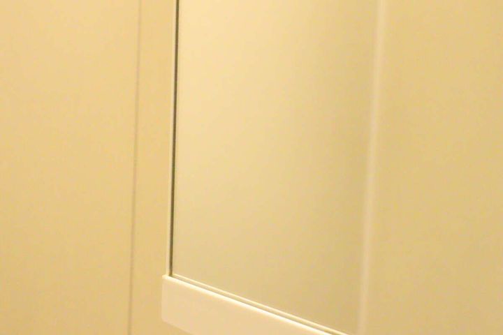 セリアの鏡・シンク仕上げのクロスの使用後