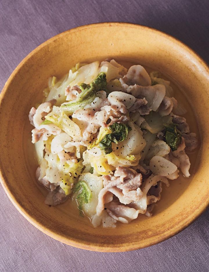 クタクタに煮た白菜が美味。