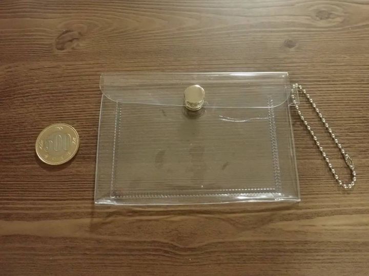 DAISO(ダイソー)：ループ付カードホルダー