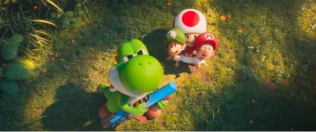 ベビィマリオ＆ルイージも登場する [c] 2025 Nintendo and Universal Studios. All Rights Reserved.