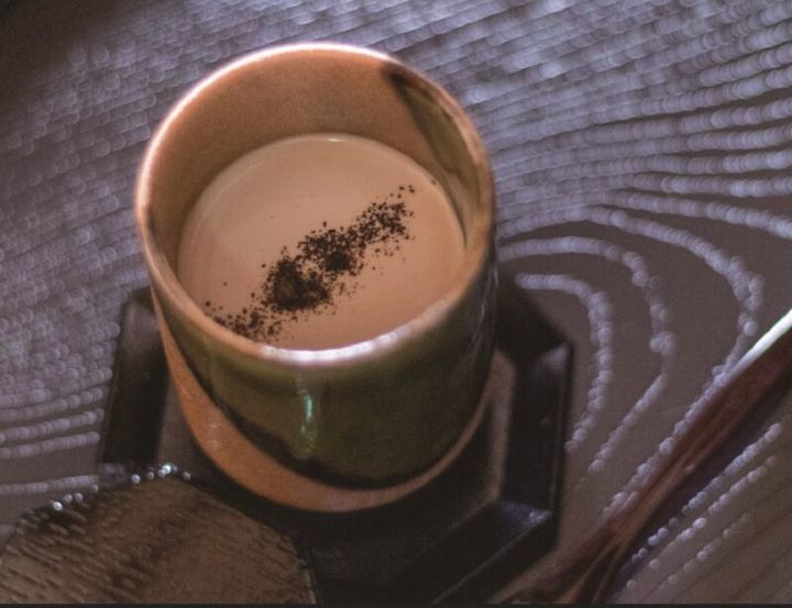 名物のほうじ茶プリン。リピーター多数の人気メニューです。