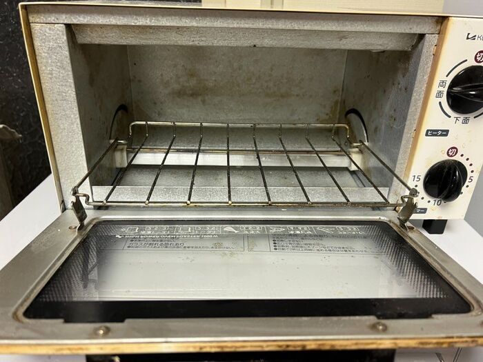 4年間放置していた「トースター」をピッカピカに復活させる方法。塗って→放置するだけです！