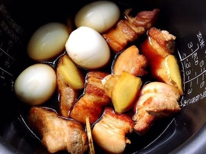 炊飯器で簡単！絶品すぎる『豚の角煮』ができちゃった！味染みバッチリでやわらか～♡