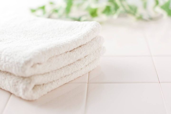 洗面所 家庭運 上がる 白いアイテム