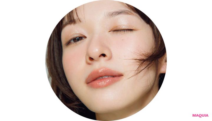 丸みが可愛い多幸感メイク 森絵梨佳