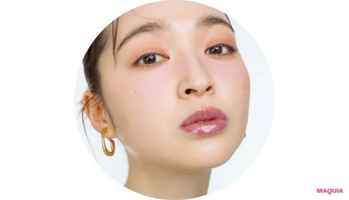 丸みが可愛い多幸感メイク 上西星来