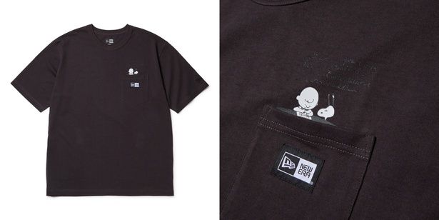 「半袖ポケットTシャツ Vintage PEANUTS」(5500円)