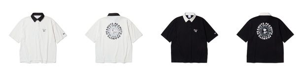 「Women's 半袖ラグビー シャツ Vintage PEANUTS GOLF サークルロゴ」(各1万450円)