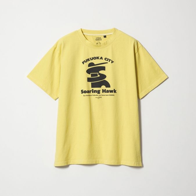 福岡ソフトバンクホークス×ユナイテッドアローズ グリーンレーベル リラクシング Tシャツ エンブレム