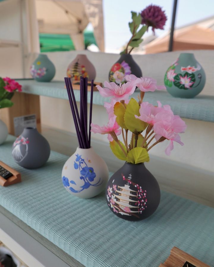 京都・東寺の弘法市で見つけたLily ULUの一輪挿し