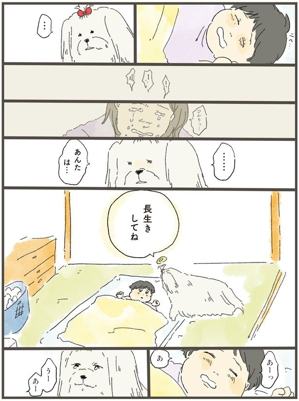 あんたは…長生きしてね （C）中山有香里／KADOKAWA