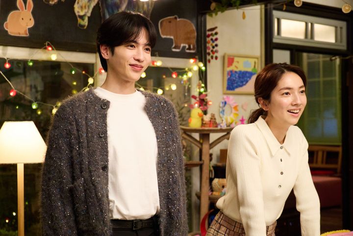 ドラマ『10回切って倒れない木はない』第2話より （C）日本テレビ width=