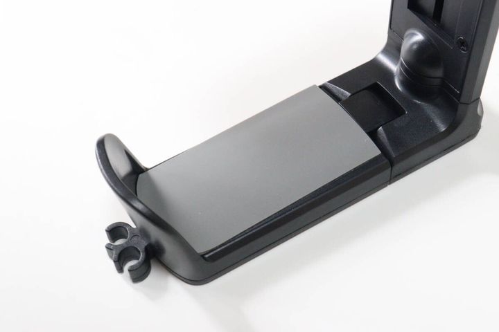 机下収納ヘッドホンホルダーブラック 滑り止め