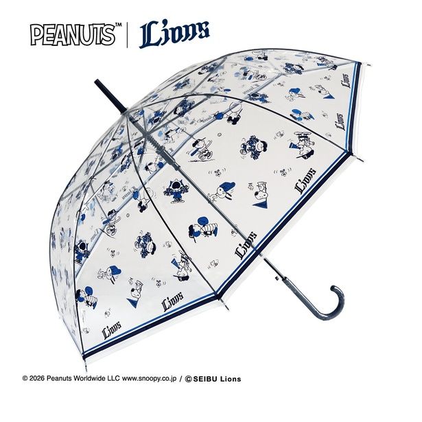 「ビニール傘(PEANUTS×埼玉西武ライオンズ)」(1419円)