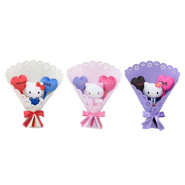 ハローキティ ブーケぬいぐるみ