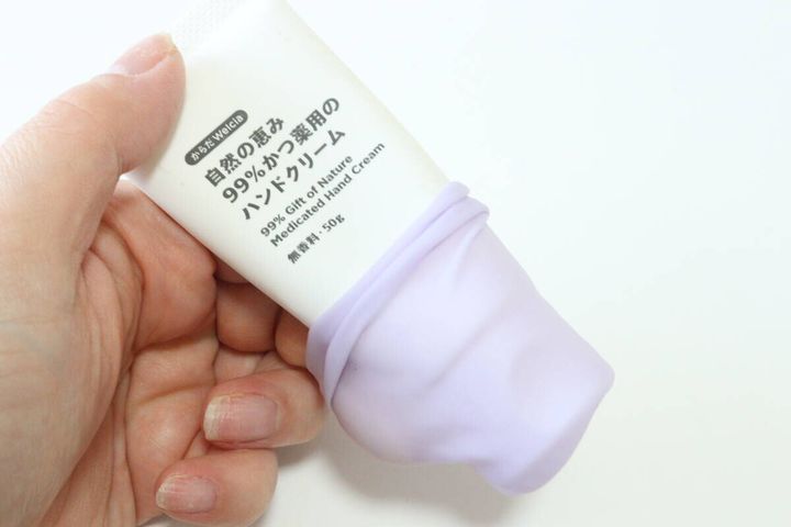 セリアの持ち運び用シリコンカバー 2個入りの使用例