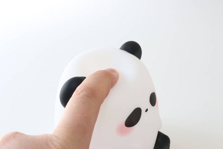 センサーライト（パンダ） 質感